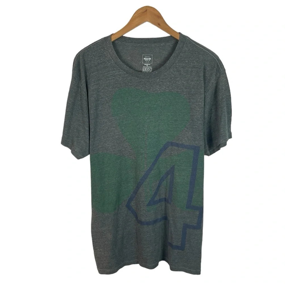 TS32 Mens Mossimo Supply Co Modern Fit Shamrock Irish T Shirt XL